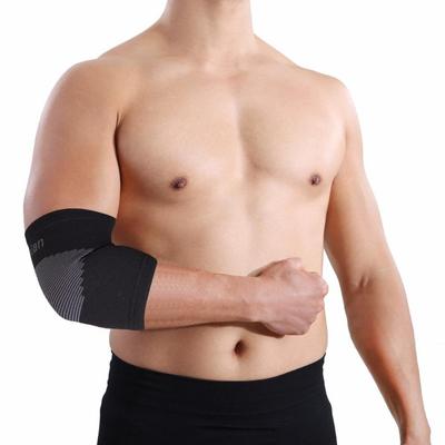 1 Stk. 3D-Stretch-Ellbogenbandage Atmungsaktiver Komfort Sportsicherheit Ärmel Ellbogenpolster für Volleyball