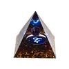 12 Zodiacs Orgone Crystal Pyramid,Amethysts Obsidians Healings Crystals Pyramid Constellations Pyramid for Money Health