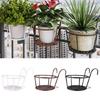 Wall Planter Shelf Rustproof Iron Storage Rack Space Saving Vertical Garden Organizer For Multiple Flower Pots