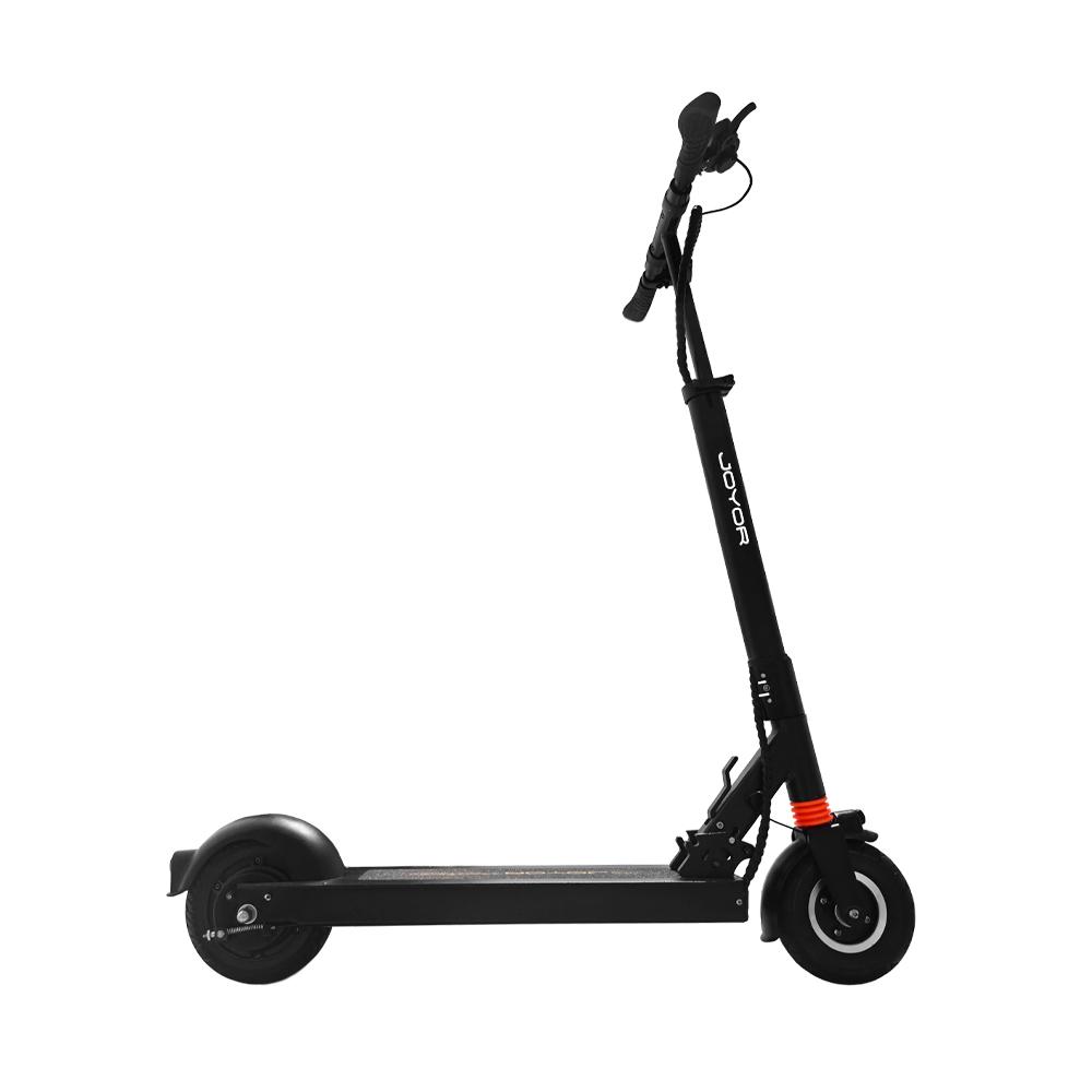 Electric Scooter Foldable Joyor F5 8" 500W Motor Front Shock Absorber Top Speed 25Km/h Rear Drum Brake 48V 10.4AH Black