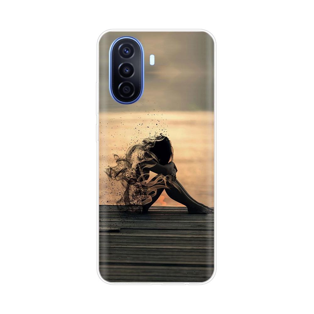 New Fashion Flower Cover For Huawei Nova Y70 Plus Case Soft Slim Phone Cases For Huawei Nova Y70 Y 70 NovaY70 Back Cover Bumper