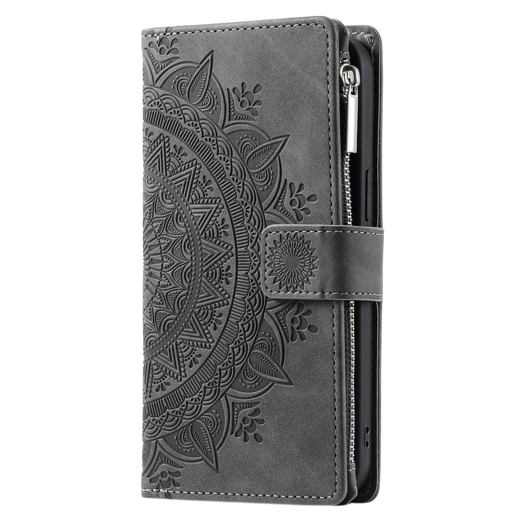 Style 006 For Xiaomi 15 Pro Wallet Case PU Leather Phone Cover Mandala Flower Pattern