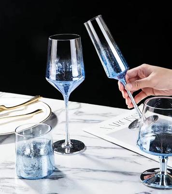 Exquisite Galaxy Crystal Glass Glasses of Wine Cup Luxury Glass Cups Glasses for Champagne Wineglass Vintage Drinking Goblet Set