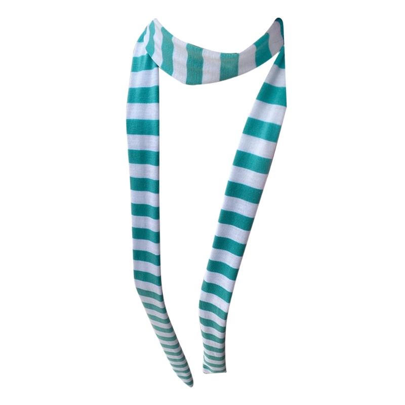 

Stripe Pattern Scarf for Women Summer Thin Scarves Female Camping Shopping Scarf Teenagers Long Decorative Scarves