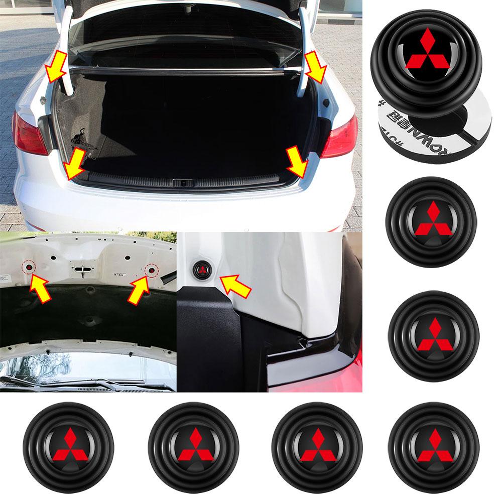 4/8/12/20Pcs Car Door Shock Absorber Pads Protect Accessories For Mitsubishi 9 X EX ASX L200 Colt Outlander Pajero Lancer Cross