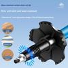 Lightweight Aircraft-Grade Aluminum Trekking Poles Telescopic with Down Grip Rubber Tip Kit Cork Handle for Comfortable Hiking