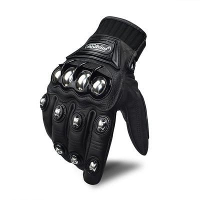 Motorcycle Leather Gloves for Men and Women,Touchscreen Motorbike Powersports Riding Gloves