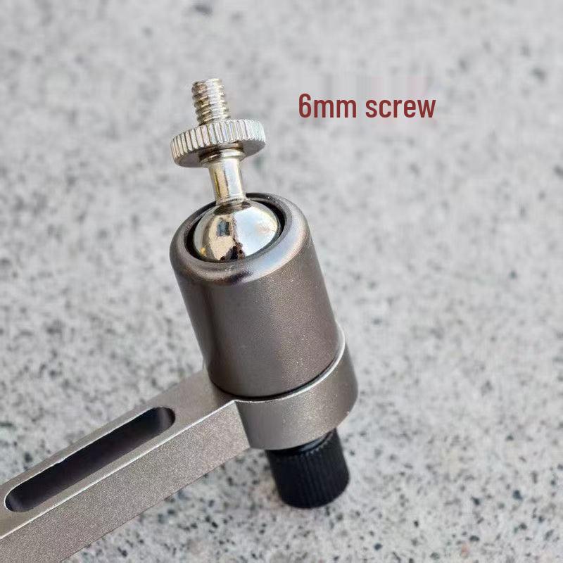 Universal Aluminum Alloy Night Fishing Lamp Holder with Fishing Box Chair Extension - European Style