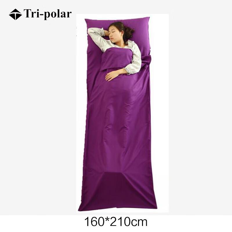 Tri-polar Portable Travel Sleeping Bag Liner