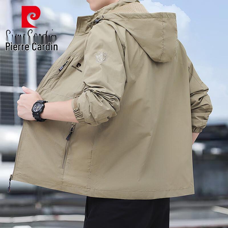 

Чоловіча куртка Pierre Cardin знімним капюшоном на весну/осінь 4XL