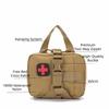 Portable Survival Bag Small Belt Waist Bag Pouches Portable Medicine Bag  Hiking