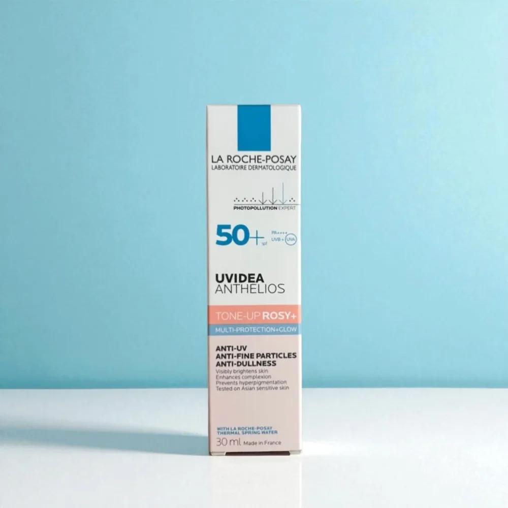 La Roche Posay Tone-Up Sun Cream Uvidea Rosy Glow Vitamin SPF50+ 30ml 1 Piece