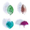 Tray Coaster Resin Mold Serving Board Mold Leaf Shaped Fruit Tray DIY Mold Tea Tray Organizer Box Dish Silicone Mold
