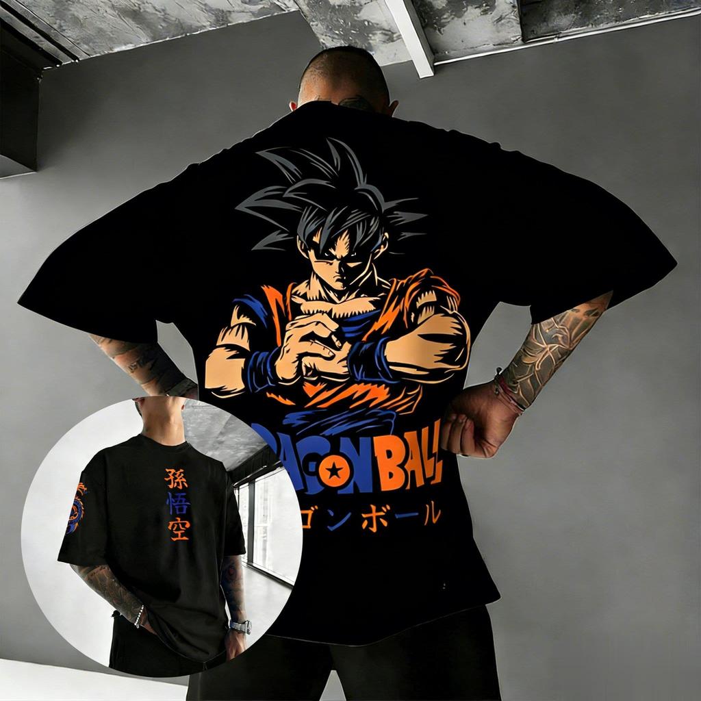 Dragon Ball Z Goku Graphic T Shirt Men Women Anime Print oversized Cotton Short Sleeve Tee 2026 Summer Y2k Streetwear Casual Top