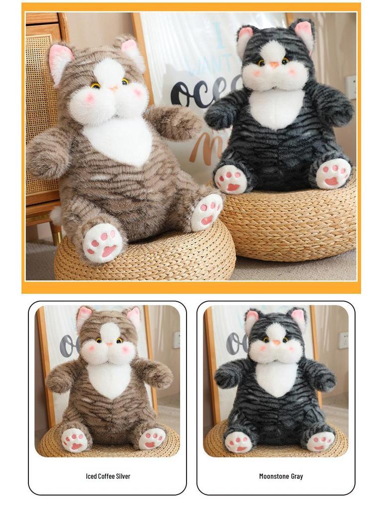 Bobo Cat Plush Toy: Kitten Doll for Girls, Perfect Birthday Gift