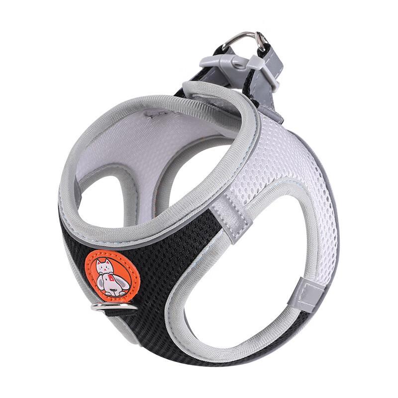 OJW Pet Cat Reflective Mesh Vest Harness & Leash Set