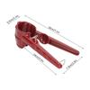 Nutcracker Tool Aluminum Multifunction Red Cup Shaped Nut Opener for Walnut Nuts Chestnut Melon Seeds