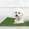 Comfortable Artificial Dog Grass Mat Breathable Pet Pee Grass Pad Dog Litter Mat  Outdoor