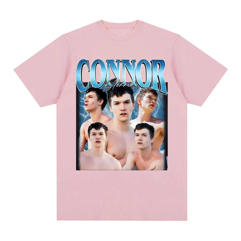 Connor Storrie Vintage Arkham Fans Graphic T Shirts Men Women Fashion Vintage Oversized Tee Shirt Cotton T-shirt Streetwear