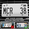 Licence Plate Frame Holder,Practical No Drill Front License Plate Bracket For License Plates Fixing,Universal Front Licenses Plates Mount Car