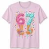 Funny Spotty 67 Unisex T Shirt Six Seven Dotty Spot Tee Graphic Top