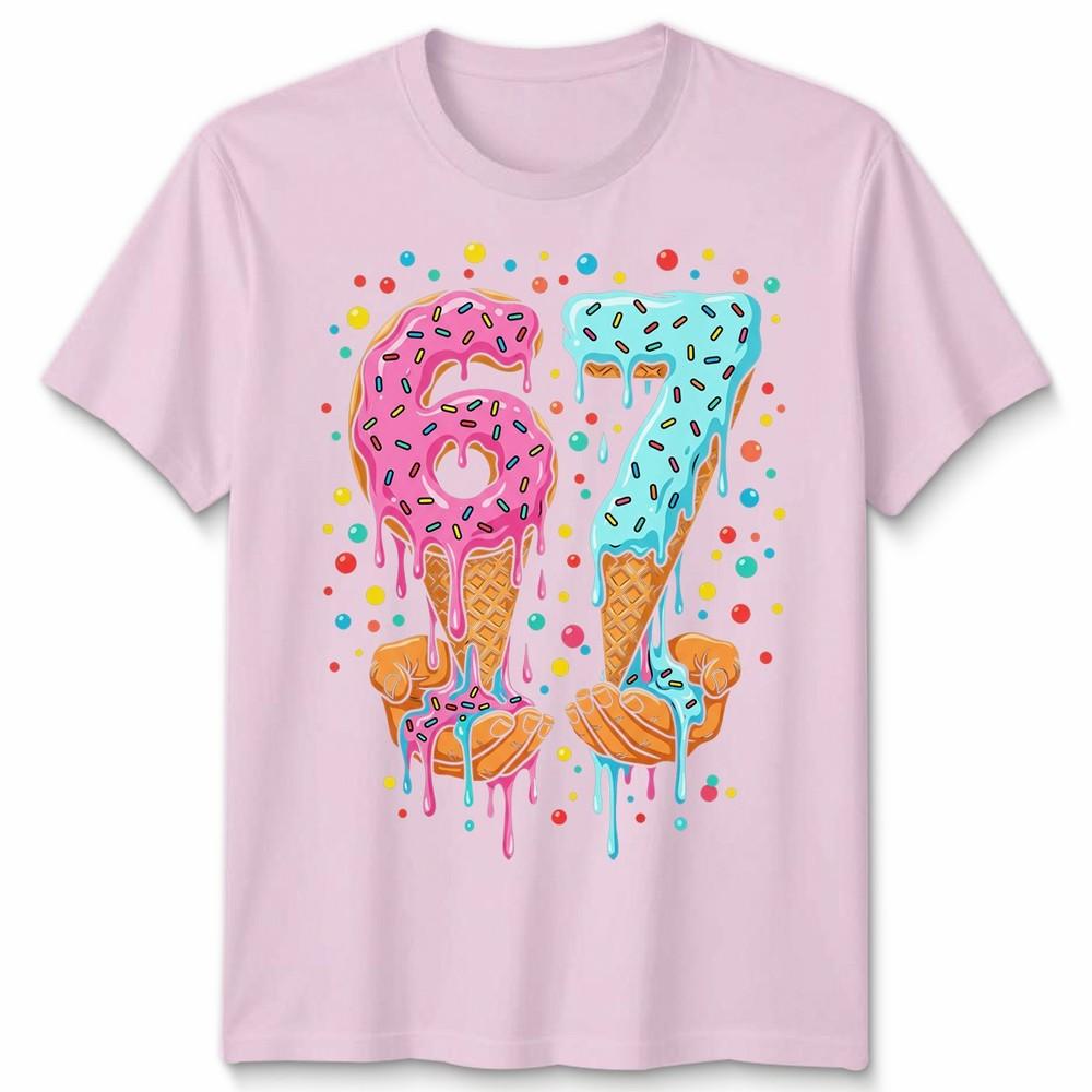 Funny Spotty 67 Unisex T Shirt Six Seven Dotty Spot Tee Graphic Top