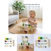 Wooden Animal Tower Building Blocks For Children Diy Creative Play And Learning