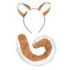 Clearstone Kemomimi Tail Set Cosplay Halloween Shiba Inu Unisex Brown