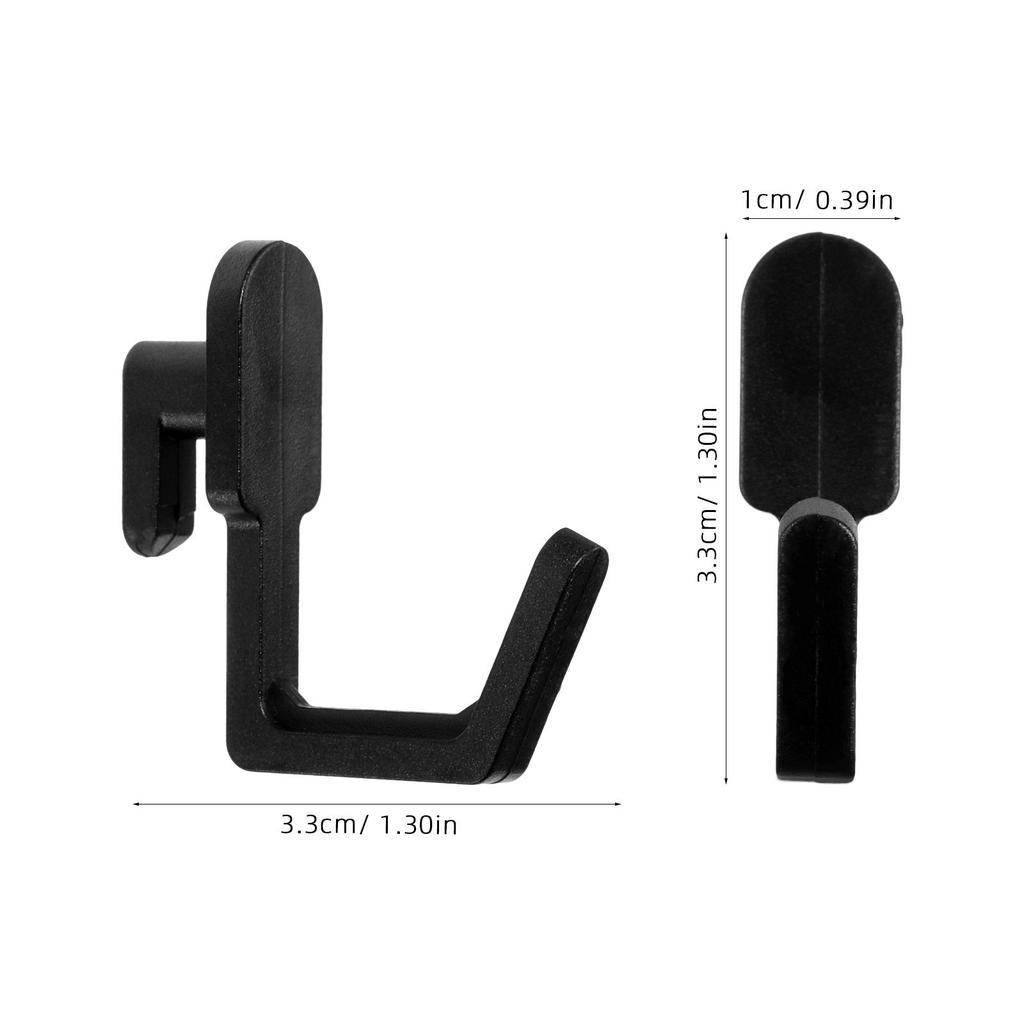 30Pcs Pegboard Hook Strong Plastic Utility Garage Tool Holder Hooks for Workshop Pegboard Storage Peg Board Hooks for Hanging
