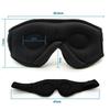 3D Eye Mask Music Play Sleeping Headphones with Built-in HD Speaker Mask For Sleep Headphones Bluetooth