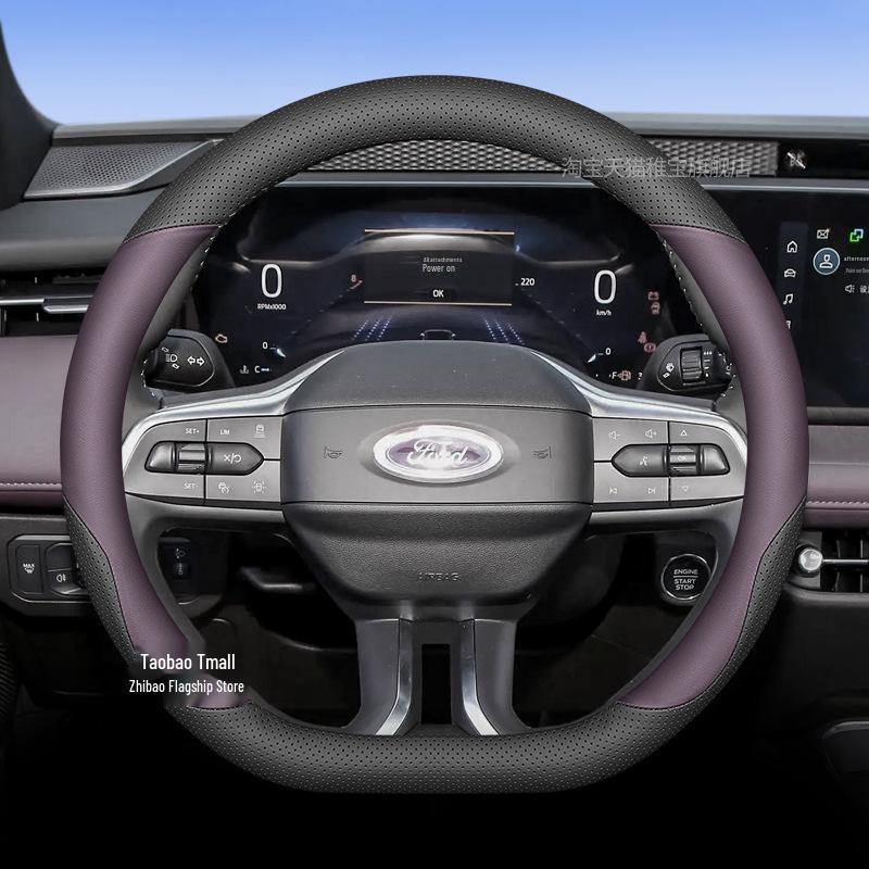 2025 Ford Mondeo Steering Wheel Cover for All-Season Interior Protection (Explorer, EVOS, Escape)