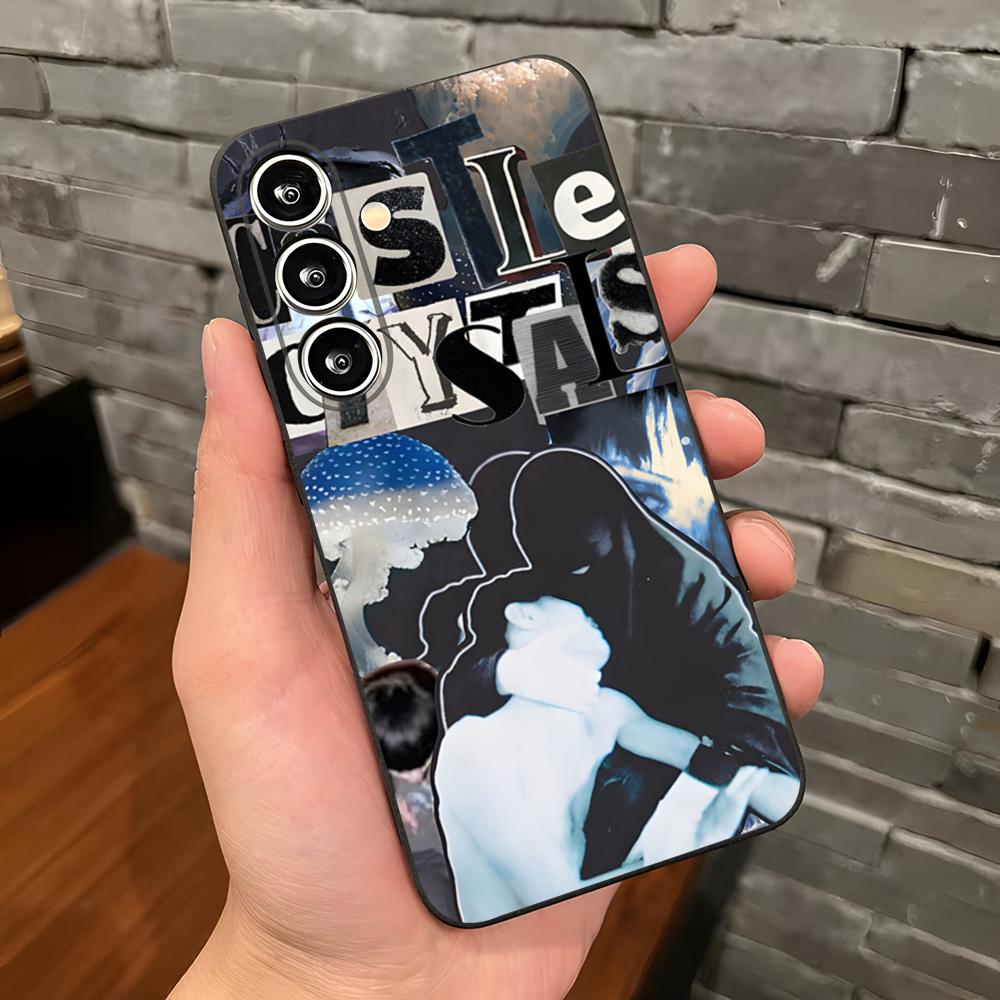 

C-Crystal Castles Band Phone Case For Samsung A25 A13 A33 5G A54 A36 A35 A56 A52 A14 Shockproof Soft Cover Samsung A56