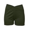 Women's Cross-Waist Peach Butt  Drawstring Shorts Yoga Trousers