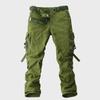 Men's Loose-Fit Overalls: Windproof, Wear-Resistant, Casual Trousers with Multiple Pockets