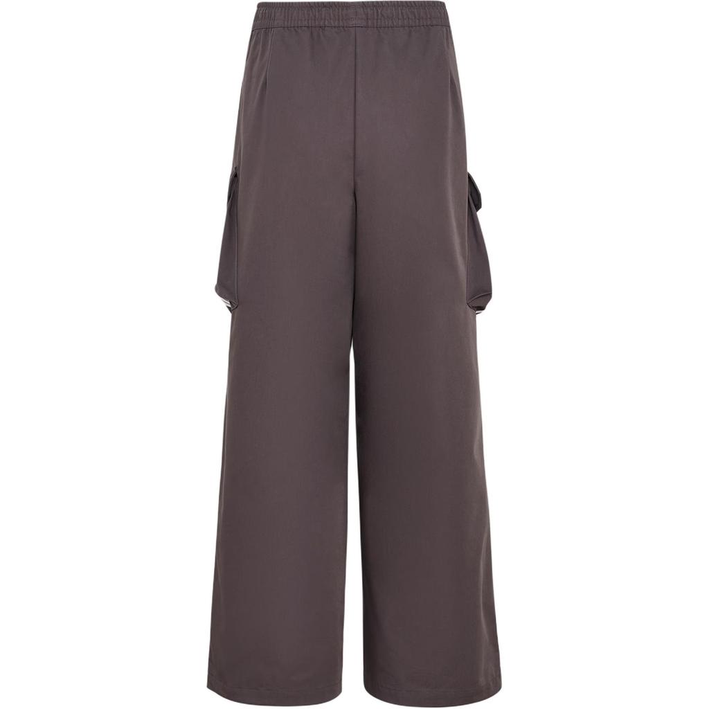 Adidas Woven Loose Wide Leg Simple Straight Sports Casual Pants Women bottoms KW0683