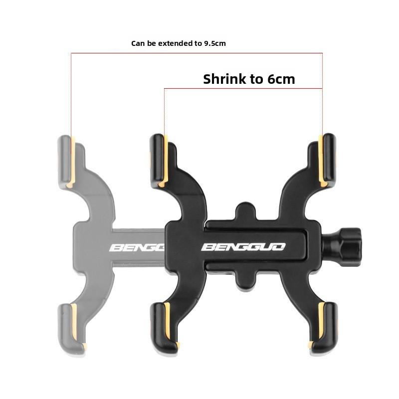 Bicycle Phone Mount Aluminum Alloy Handlebar Holder For Road Cycling Accessories