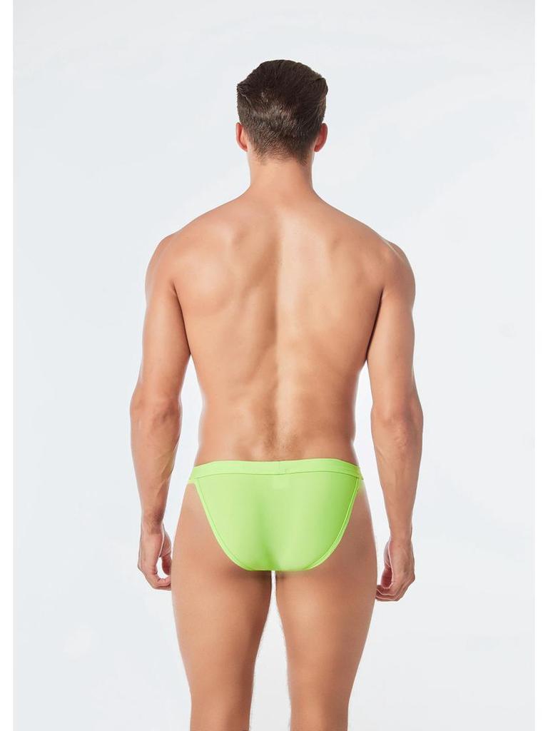 Męskie Trójkątne Kąpielówki z Metalową Klamrą - Europejska i Amerykańska Moda