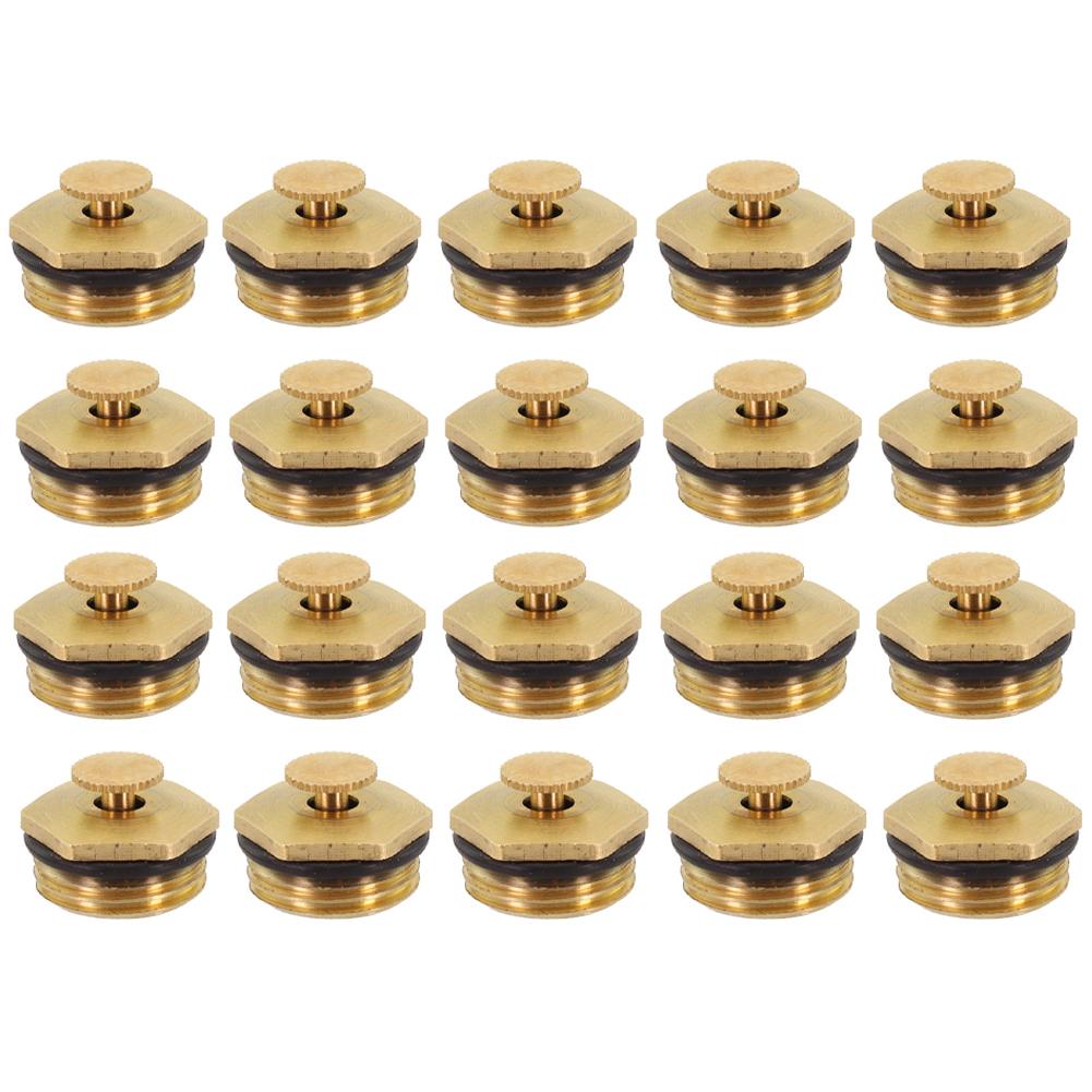 8/20pcs G1/2 Brass Sprinkler Head With 360Degree Adjustable Nozzle Garden Irrigation Atomizing Nozzle For Horticulture