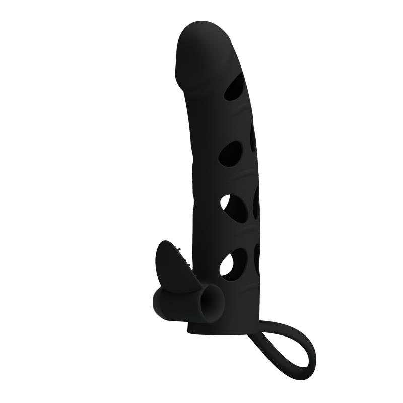 Black Bullet Penis Sleeve