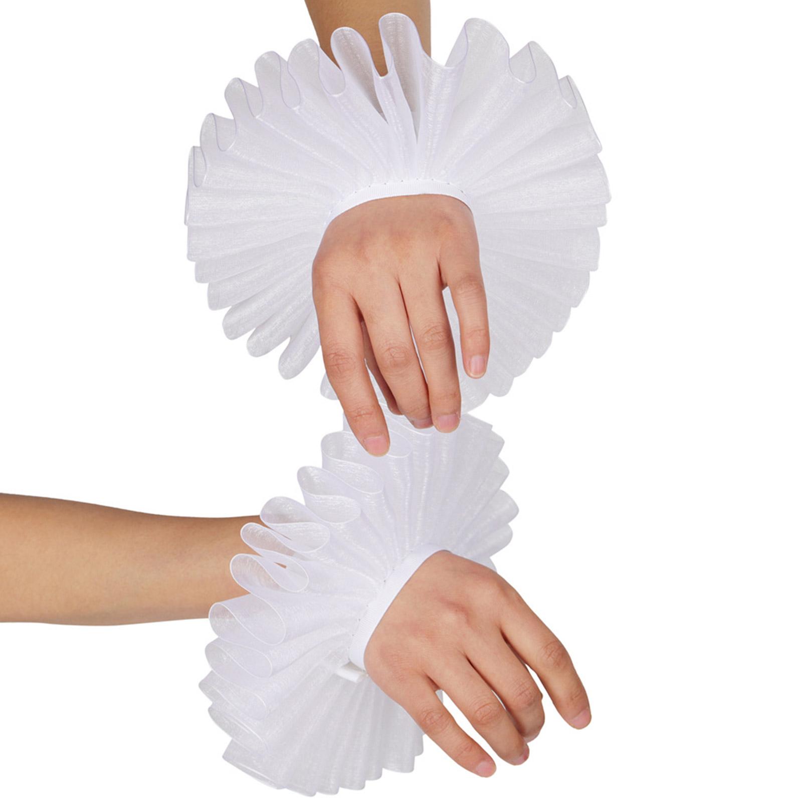 

Medieval Cosplay Gloves Gothic Hand Cuff Vintage Wrist Cuffs Hand-wear Halloween Cosplay Costume Accessory for Perform