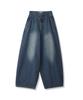 Genderist Rothen Wide Denim Pants Cotton Black (B Type)