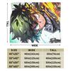 My Hero Academia Fleece Throw Blanket Anime Blanket for Home Office Lightweight Thin Quilt,