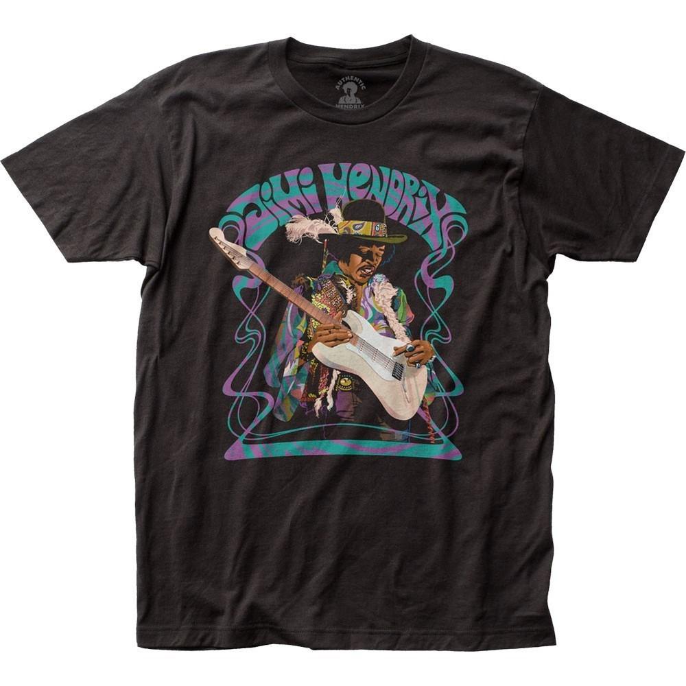 

Jimi Hendrix Psychedelic Mens T Shirt Music Classic Concert Band Tee New Black Unisex T-Shirt XL