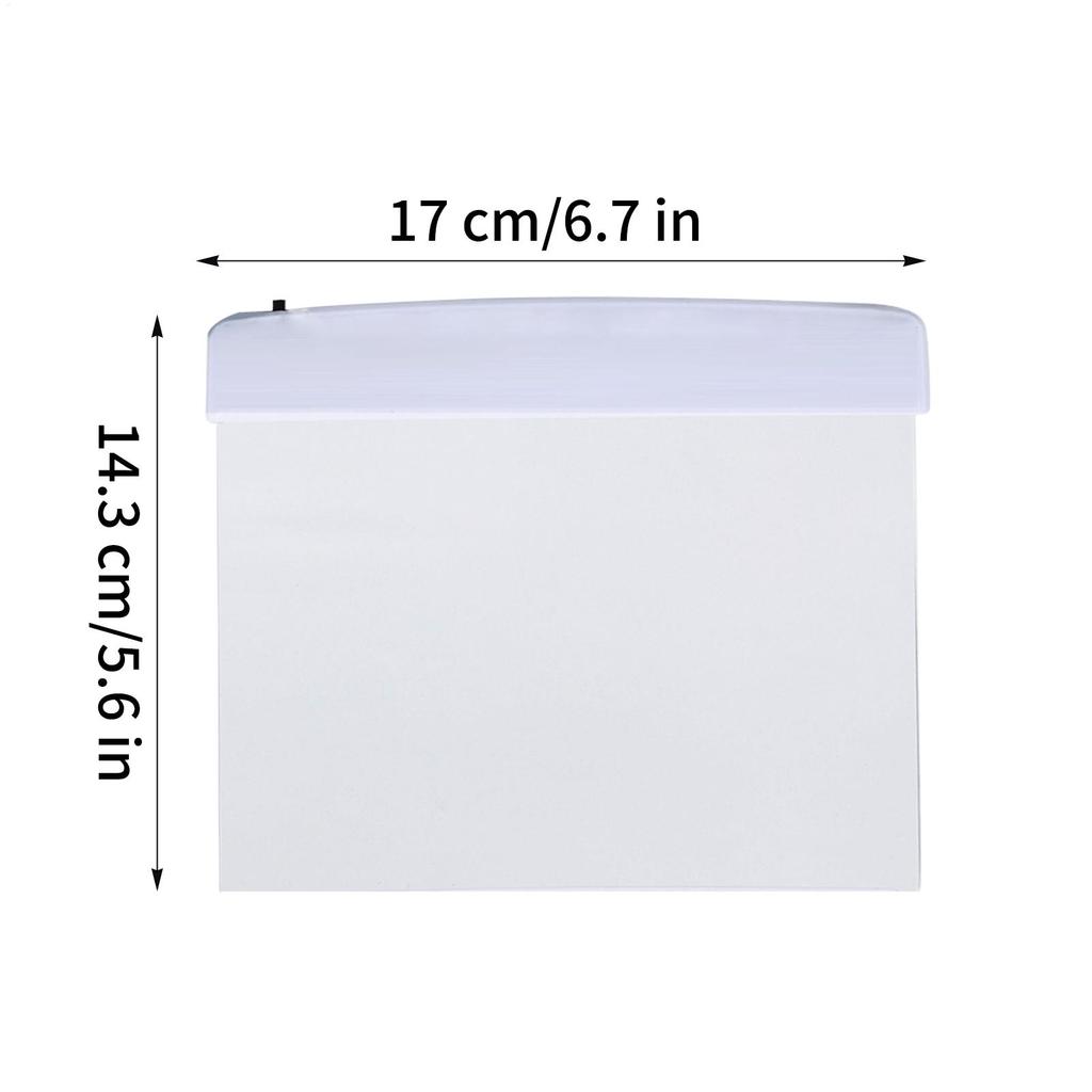 1pc LED Flat Panel Night Vision Reading Light Eye Protection Reading Light Student Night Reading Light