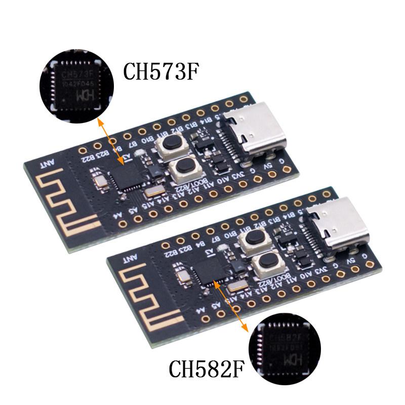 CH171F CH171F CH181F RISC‑V BLE1.1 Bluetooth Development Board Type‑C Wireless MCU Core Module for IoT Electronic DIY Project