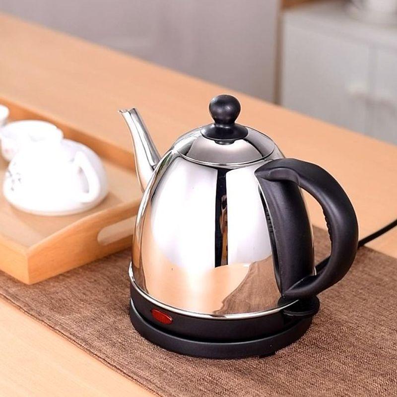 304 Stainless Steel Long Spout Electric Kettle for Tea & Hot Water