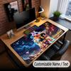 Custom Name Extended Mouse Pad,Dragon Ball Gaming Desk Mat For Home Office Desktop Decor