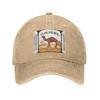 Unisex baseballové čepice Vintage velbloudí cigaretová krabička Džínová látka Letní sportovní baseballové kšiltovky Hip Hop čepice Casquette