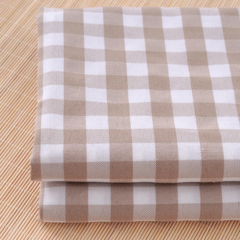 Black & White/Blue Green Gingham Fabric for Kindergarten, Tablecloths & Sofas - Various Sizes