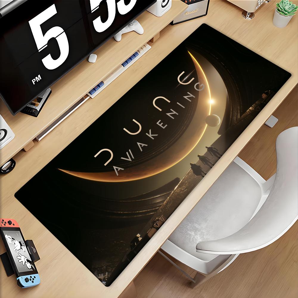 Tappetino Mouse Dune Awakening Tastiera Mouse Base Antiscivolo Scrivania Ufficio Tappetini Estesi XXL Accessori PC Gamer Setup Decorazione Gaming
